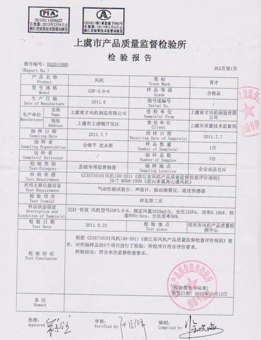企业资质证书